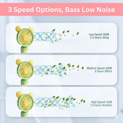 BreezyBear Mini Fan - Evokron