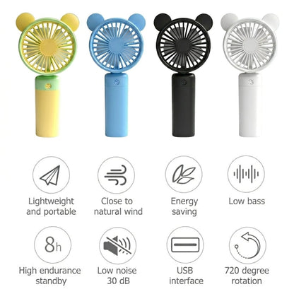 BreezyBear Mini Fan - Evokron